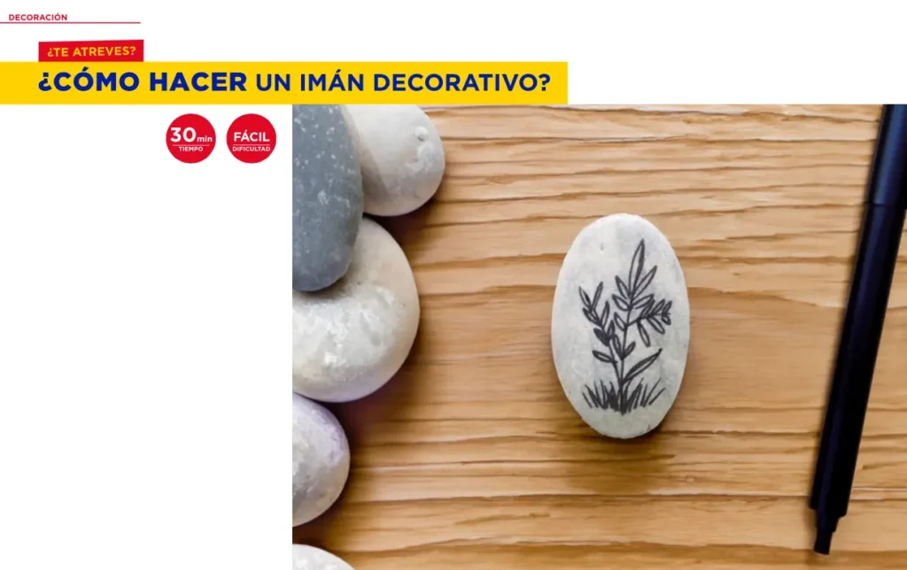 Cómo hacer un iman decorativo