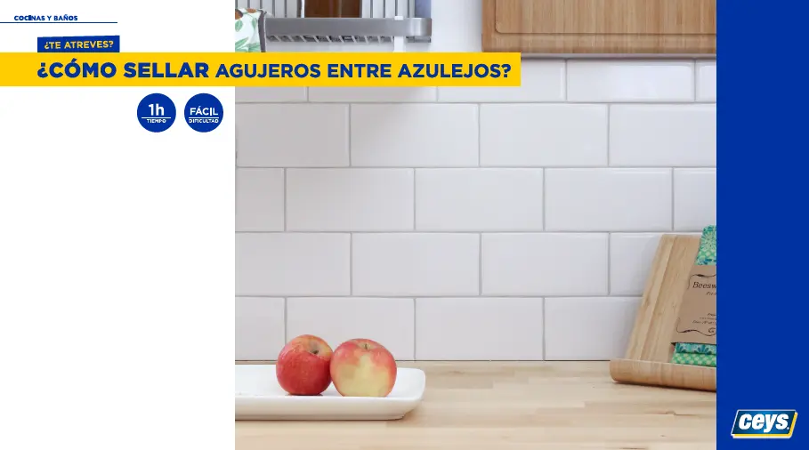 Cómo sellar agujeros entre azulejos