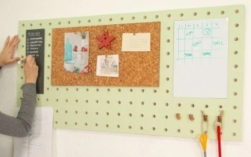 ¿Cómo hacer un panel perforado?
