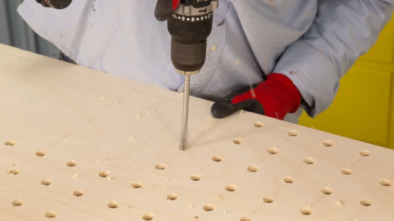 ¿Cómo hacer un panel perforado?