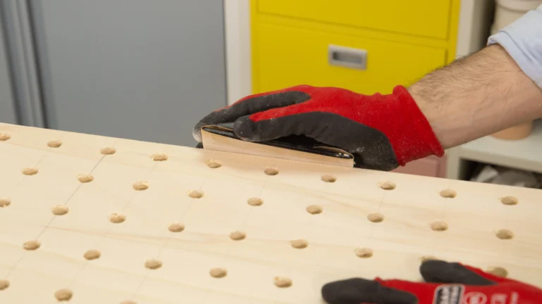 ¿Cómo hacer un panel perforado?