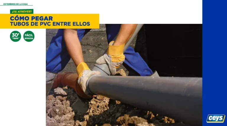Cómo pegar tubos de PVC entre ellos